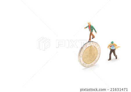 businessman and Coin businessman and Coin 21631471