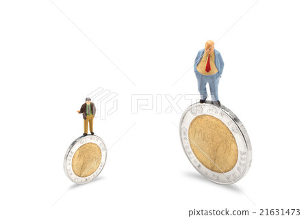 businessman and Coin businessman and Coin 21631473
