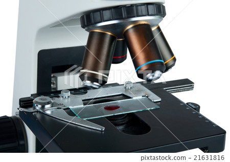 microscope isolated 21631816