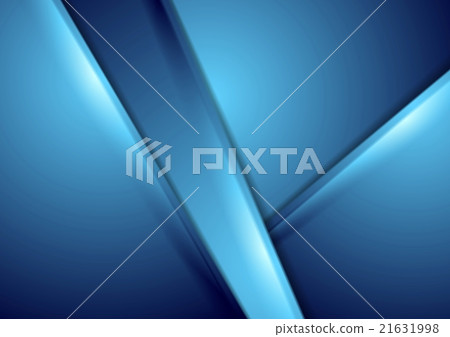 Abstract blue smooth vector background - Stock Illustration [21631998 ...