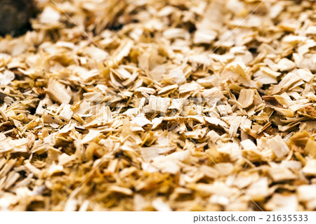 saw dust, close-up 21635533