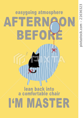 Cute cat design / T-shirt design 21636323