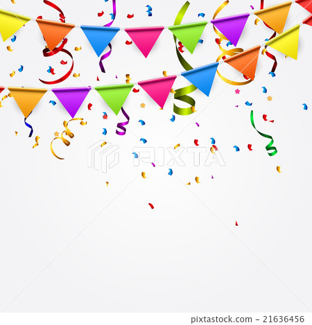 Party Background with Flags Illustration 21636456