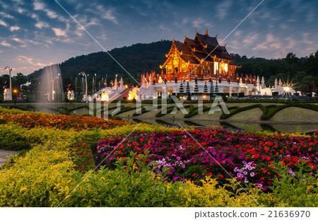 Ho kham luang northern thai style building 21636970