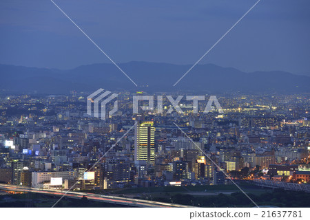 大阪市區視角（夜景） 21637781