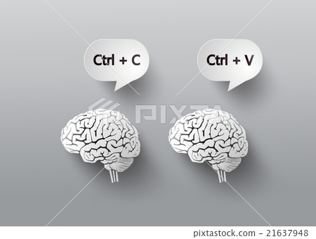 concept with brain. 21637948