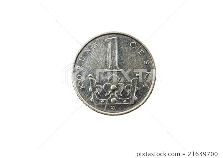 one Czech crown one Czech crown 21639700