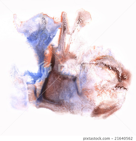 color splash stroke abstract blue red watercolor color splash stroke abstract blue red watercolor 21640562
