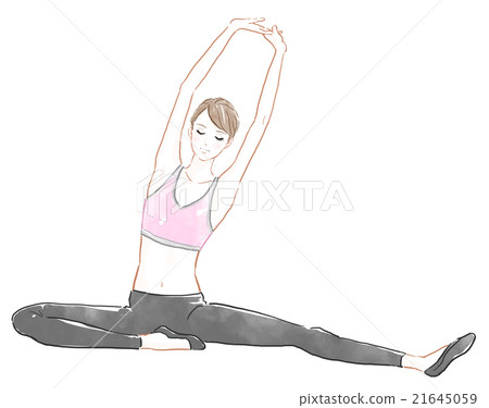 Women stretching 21645059