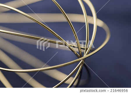 Eggbeater close-up on blue background 21646956