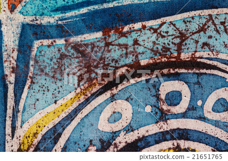 Abstraction, hot batik, background texture 21651765