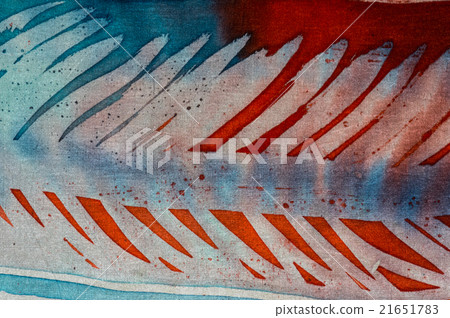 Abstraction, hot batik, background texture 21651783