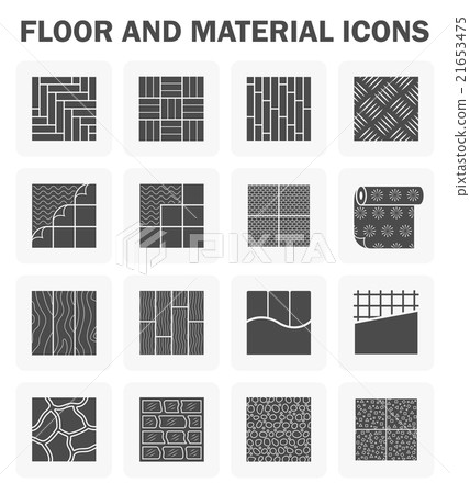 Floor icons sets. Floor icons sets. 21653475