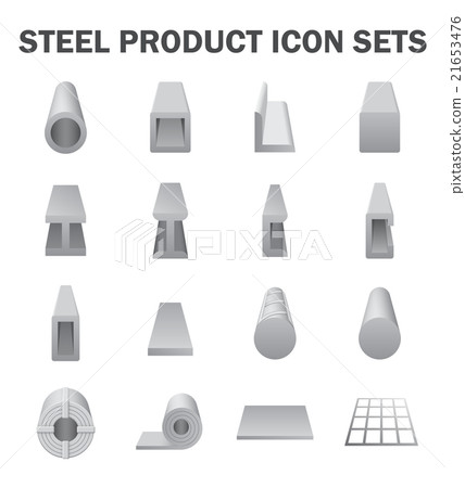 Steel product icon 21653476