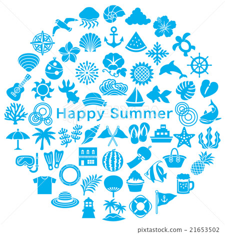 For summer sale for warm summer heat in summer icon 21653502