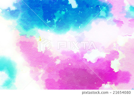 充滿活力的美好的手測量儀水彩內部視圖白色背景：感覺藝術性的背景的抽象手 21654080