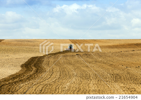 plowed land for cereal plowed land for cereal 21654904