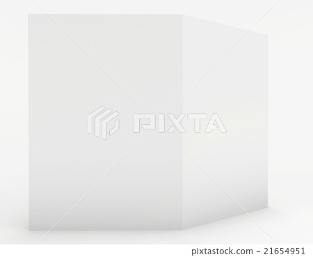 a large white sheet of paper on a white background 21654951