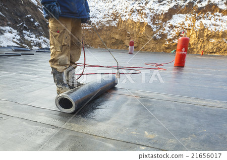 waterproofing construction site  21656017