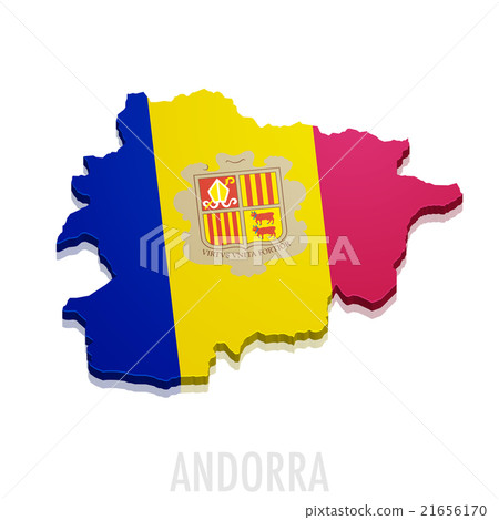 Map of Andorra 21656170