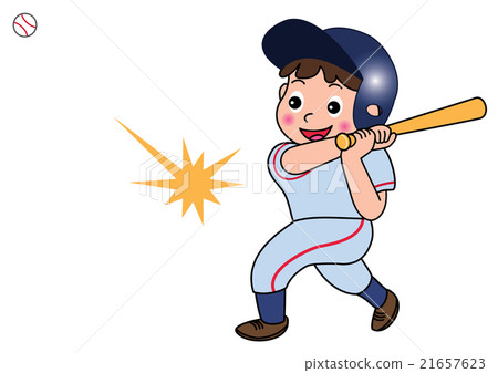 Boy baseball batter 21657623
