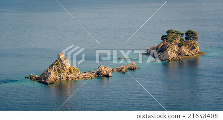 Katic and Holy Week islands panorama Katic and Holy Week islands panorama 21658408