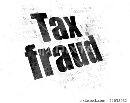 Law concept: Tax Fraud on Digital background Law concept: Tax Fraud on Digital background 21658982
