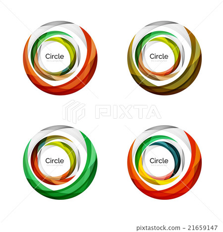 Vector swirl set - Stock Illustration [21659147] - PIXTA