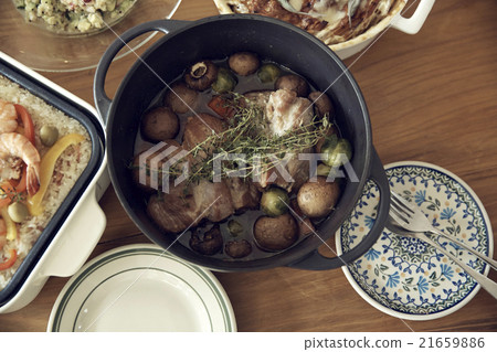 Gratin table photo 21659886