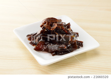Tsukudani with kelp and shiitake mushrooms Tsukudani with kelp and shiitake mushrooms 21660320