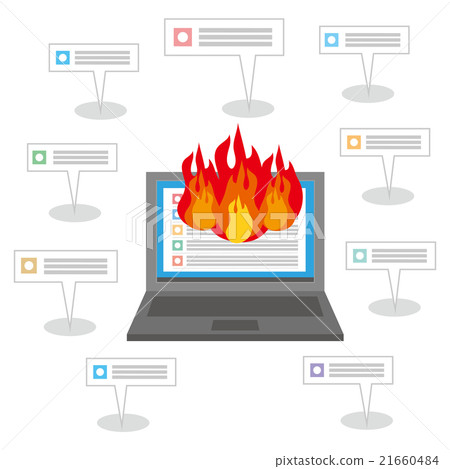 Net flame image - Stock Illustration [21660484] - PIXTA