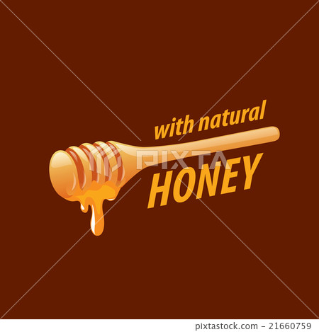 vector honey logo 21660759