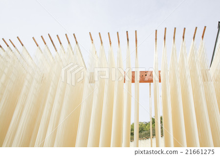 Sun noodles sun-dried scenery 21661275