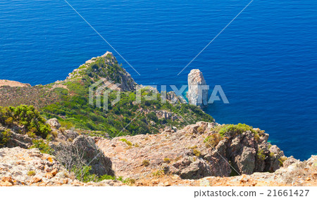 Corsica. Corse-du-Sud, Piana region landscape 21661427
