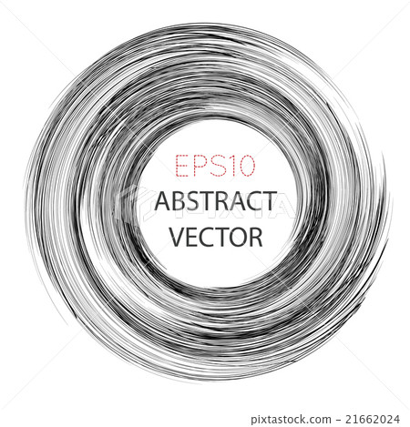 Abstract background with chaotic circle lines 21662024