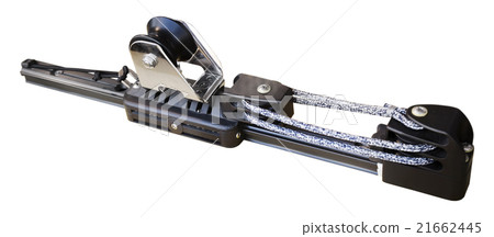 Lock pins hardware on stand close up 21662445