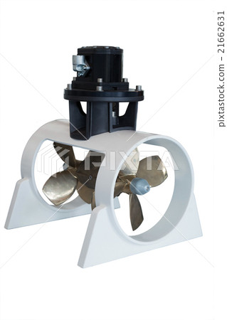 Screw propeller isolated on white background Screw propeller isolated on white background 21662631
