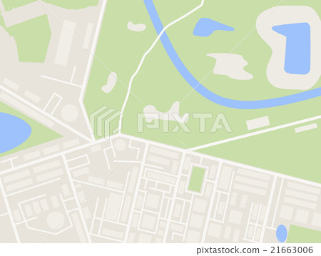 Abstract city map Abstract city map 21663006