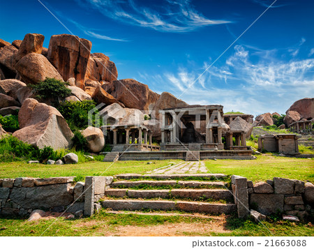 Ruins in Hampi 21663088