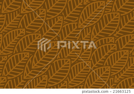 Leaves background pattern - vector illustration Leaves background pattern - vector illustration 21663125