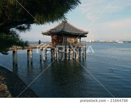 琵琶湖Shikamido湖 21664786