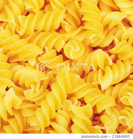 Raw Spiral Pasta Raw Spiral Pasta 21664905