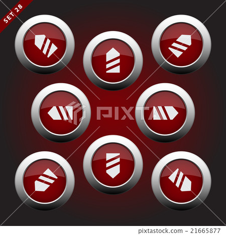 icons with arrows, eight directions icons with arrows, eight directions 21665877