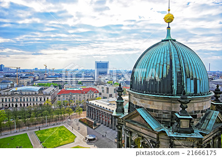 View from Berlin Cathedral to Museum Island View from Berlin Cathedral to Museum Island 21666175