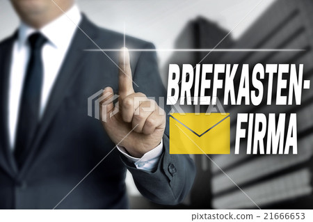 briefkastenfirma (in german offshore company) touchscreen is ope briefkastenfirma (in german offshore company) touchscreen is ope 21666653