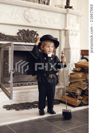 Chimney Sweep Playful Girl Chimney Sweep Playful Girl 21667068