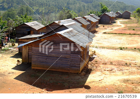 Dalat countryside, housing, settle, landscape Dalat countryside, housing, settle, landscape 21670539