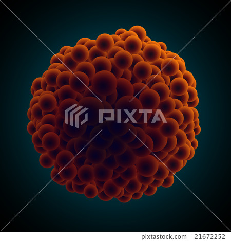 Vector concept of bacteria virus Zika Vector concept of bacteria virus Zika 21672252