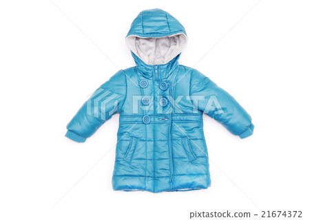 childrens jacket isolated on white childrens jacket isolated on white 21674372
