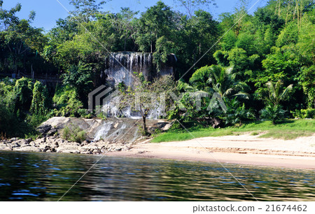Kwai river and waterfall 21674462